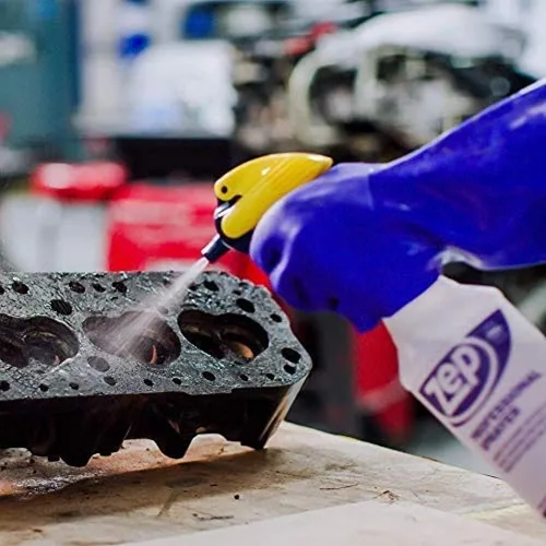 Vista 4 de Zep Morado Purple 85650 - Superlimpiador concentrado de 20 galones (1 unidad) - Desengrasante industrial extra resistente, libre de fosfato