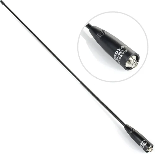 Autentica Antena Nagoya NA-320A Triband HT 2M-1.25M-70CM (144-220-440MHz) Antena SMA-Hembra para Radios BTECH y BaoFeng