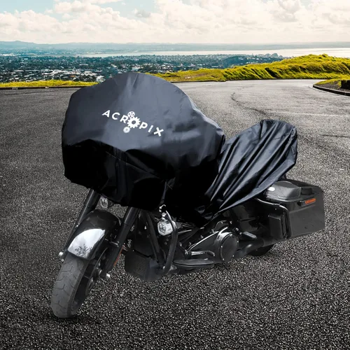 Vista 2 de ACROPIX Funda ligera XL para la mayoría de vestidos completos, color negro, 1 unidad