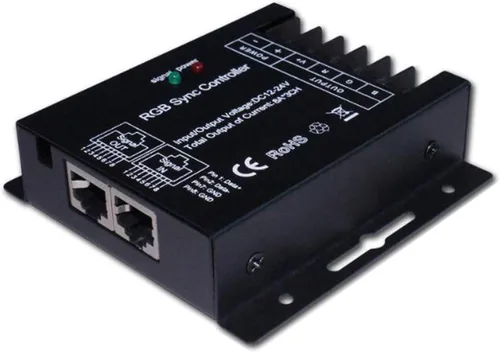 Vista 4 de Control remoto táctil LED RF, controlador de atenuador LED inalámbrico táctil para tira de luz LED DC12V-24V 8A/CH (3.543 in/interior)