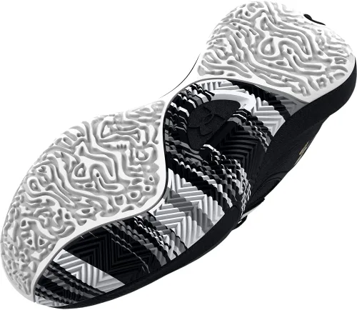 Vista 2 de Under Armour Tenis de baloncesto unisex para niños con bloqueo escolar 6