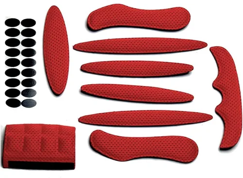 Vista 4 de Bike Helmet Pads Padding Kit Universal Bicycle Replacement Foam Pads Padding Cushions Mats Set for Bike Cycling Motorcycle Helmet