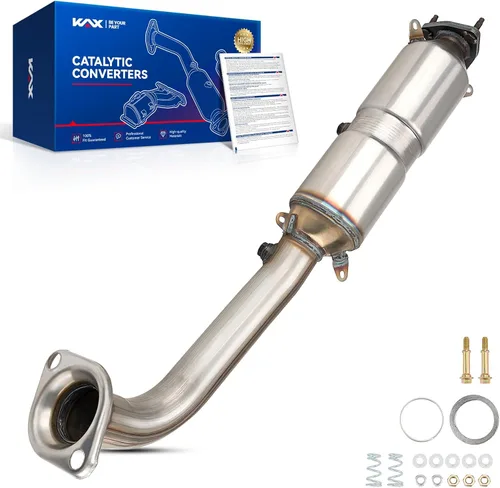 Vista 27 de KAX Convertidor catalítico de repuesto automotriz apto para entrada y salida universal de 2.25 pulgadas, reemplazo 53005 (compatible con EPA)
