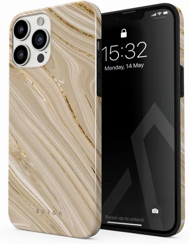 Vista 96 de BURGA Funda de teléfono para iPhone 12 Pro Max, bonita, moderna, estética, con patrón, protección rígida, se adapta a Apple iPhone 12 Pro Max