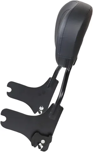 Vista 9 de AUFER Respaldo vertical desmontable del pasajero Sissy Bar con almohadilla de respaldo compatible con Touring Road King Street Glide Electra Glide