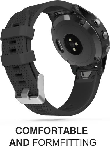 Vista 3 de MoKo Correa compatible con Garmin Fenix 7S/Fenix 6S/Fenix 6S Pro/Fenix 5S/Fenix 5S Plus (no compatible con Fenix 5 5X), correa de repuesto