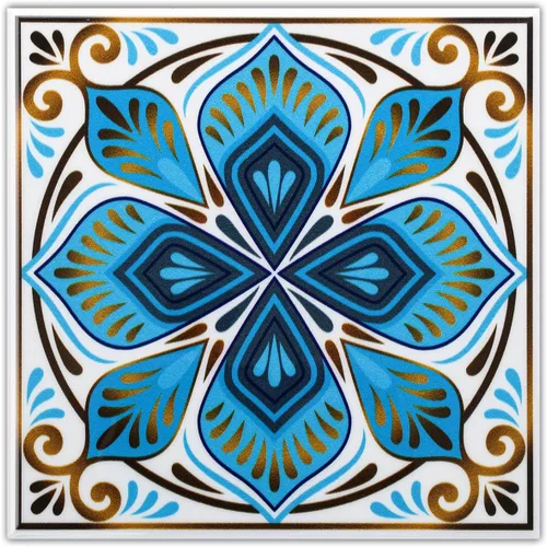 Vista 5 de DICOFUN 1 hoja de azulejos de cobre para despegar y pegar, azulejos de acero inoxidable para salpicaduras de metal para cocina, pegar en protector