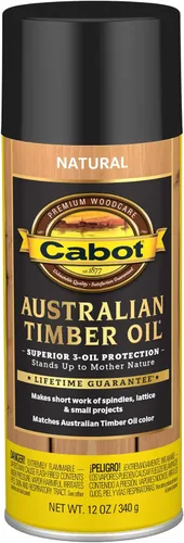 Vista 18 de Cabot Aceite de madera australiano, natural, 1 cuarto de galón