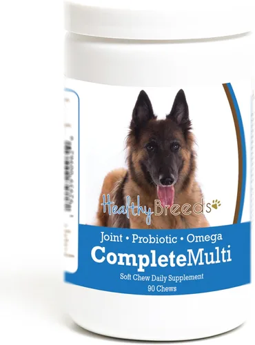 Vista 299 de Healthy Breeds Cavalier King Charles Spaniel - Multivitamínico todo en uno, completo con probióticos, glucosamina, condroitina y omegas, 60
