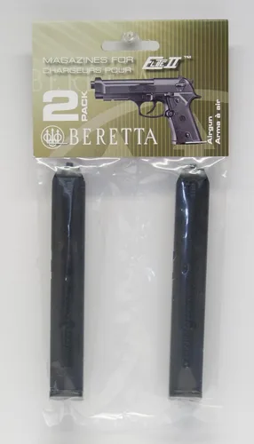 Vista 2 de Umarex .177 Calibre BB Gun Air Pistol Magazine (paquete de 2), capacidad de 19 disparos