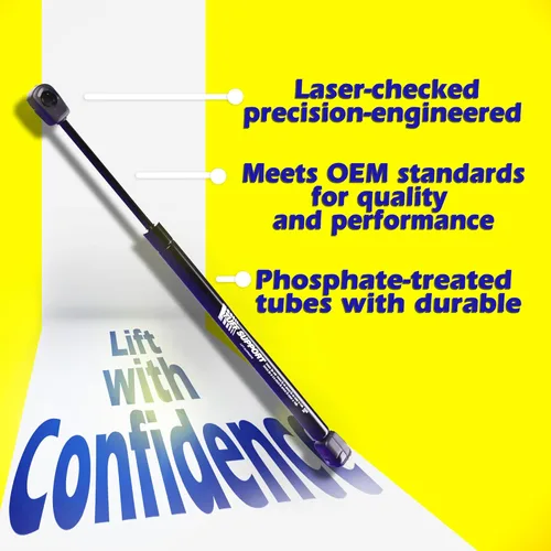 Vista 2 de Tuff Support Soporte de elevación de portón trasero de 2 piezas para Hyundai Tucson (2016-2021) - Reemplazo directo del equipo original