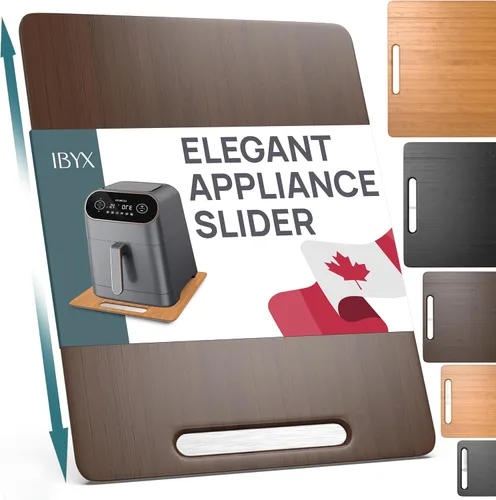 Vista 17 de Ibyx Elegante bandeja deslizante, compatible con batidoras KitchenAid de 4.5 cuartos de galón y otros electrodomésticos pesados (negro)