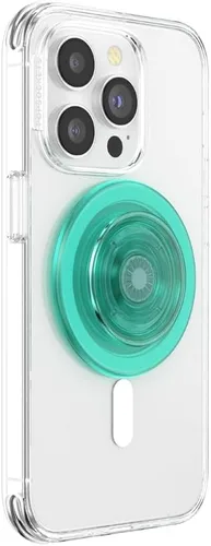 Vista 3 de PopSockets - Agarre para teléfono con soporte expandible, agarre adhesivo, suspiro azul