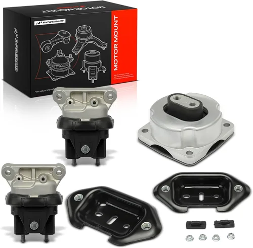 Vista 9 de A-Premium Juego de 3 piezas de soporte de motor y transmisión Compatible con Dodge Charger 2006-2010, Challenger 2009-2010, Magnum 2005-2008