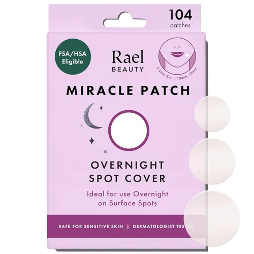 Vista 12 de Rael Parches para espinillas, Miracle Invisible Spot Cover – Parche hidrocoloide para espinillas para acné, absorbe acné y manchas, cuidado