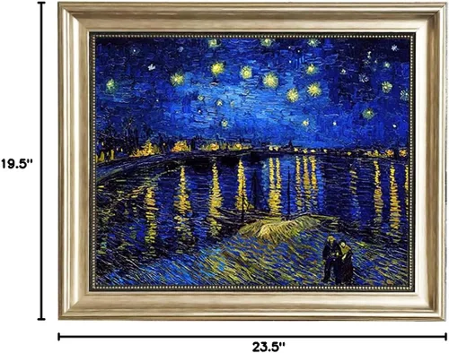 Vista 235 de ELITEART -Van Gogh (12x16, La noche estrellada)