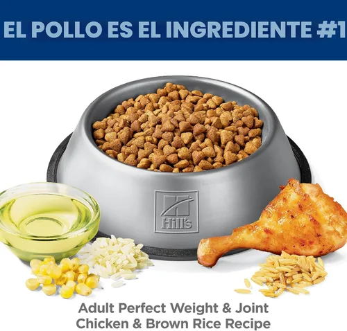 Vista 4 de Hill's Science Diet - Alimento seco para perros adultos con peso perfecto y apoyo articular