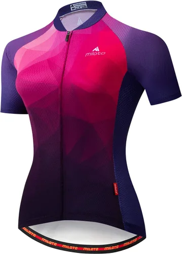Vista 7 de Camisetas de ciclismo para mujer, camisetas de bicicleta, ropa de ciclismo para mujer 00005A