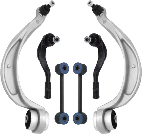 Vista 290 de Detroit Axle - Kit de extremo delantero RWD para Chrysler 300 Dodge Charge Challenger 2011-2019, 2 brazos de control inferiores traseros 2 rótulas