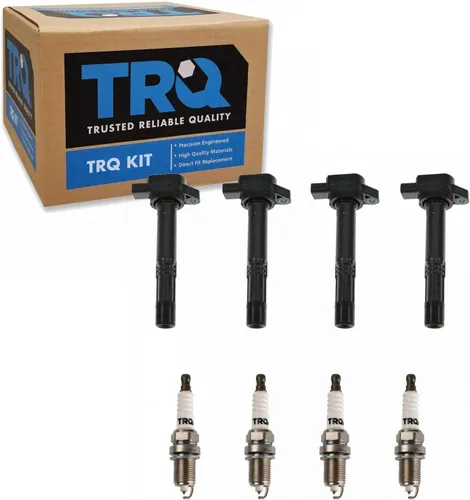 Vista 101 de TRQ Kit de bobina de encendido y bujía Iridium 12 piezas compatible con Ford Explorer 2020-2021 Police Interceptor Utility Lincoln Aviator con V6