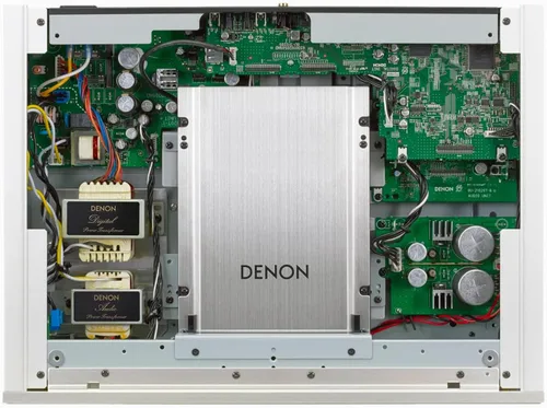 Vista 6 de Denon DCD-1700NE Reproductor SACD, Reproductores de CD para el hogar, convertidor D/A de 192 kHz/32 bits de ultra precisión, diseño resistente a