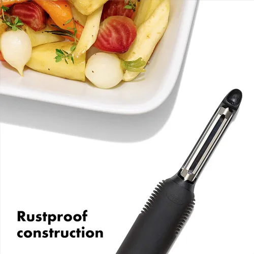 Vista 9 de Pelador giratorio de verduras OXO Good Grips