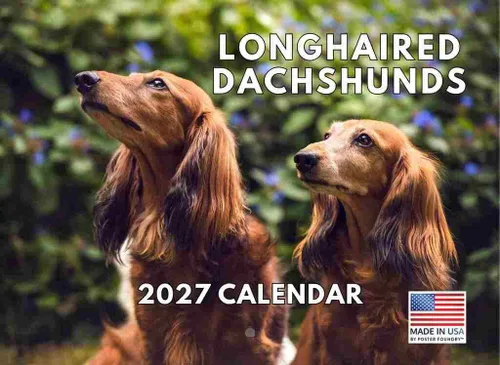 Vista 125 de Calendario Akita 2026 mensual de pared de 12 meses, fabricado en Estados Unidos