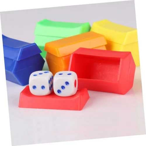 Vista 7 de 10 juegos de dados creativos grandes, kit de dados de rendimiento para fiestas
