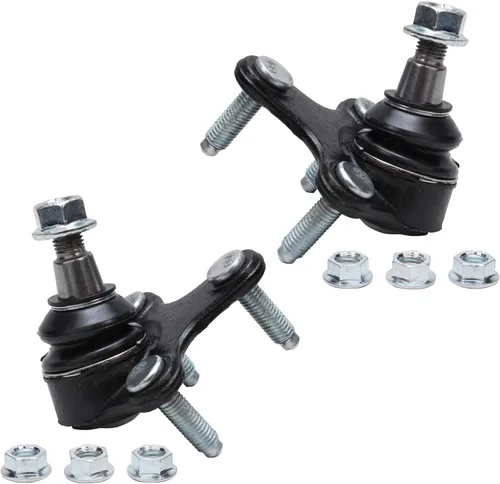 Vista 242 de Detroit Axle - Par (2) rótulas delanteras inferiores para Mitsubishi Montero 1992-2000 - [1997-2004 Montero Sport]