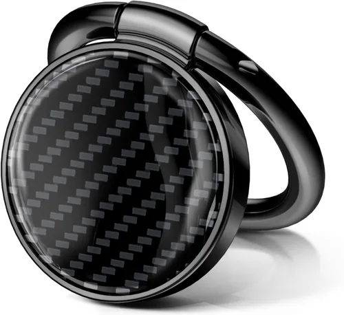 Vista 18 de GVIEWIN Soporte de anillo de teléfono celular de mármol, agarre de metal con rotación de 360°, compatible con iPhone 17/16/15/14/Pro Max/Air/Plus