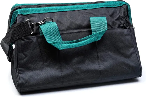 Vista 3 de SATA Bolsa de herramientas portátil de 16 pulgadas con construcción impermeable y múltiples bolsillos interiores y exteriores - ST95182SC