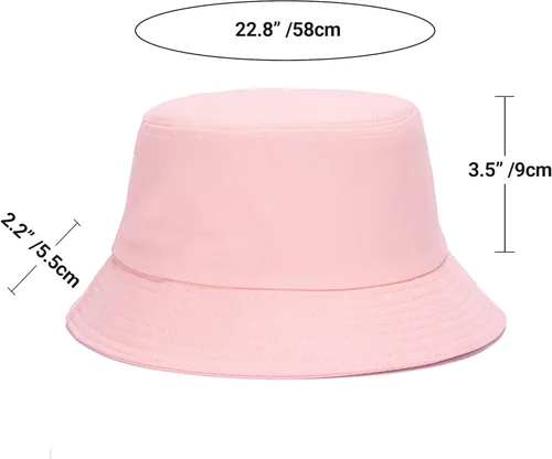Vista 5 de Umeepar Sombrero unisex de algodón plegable para el sol, color liso para hombres y mujeres
