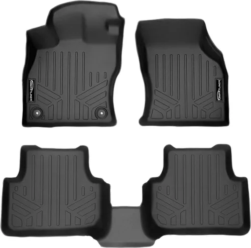 Vista 13 de MAXLINER - Juego de alfombrillas de primera fila, color negro, compatibles con Volkswagen Arteon 2019-2022