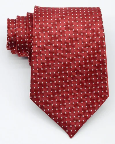 Vista 4 de Geotae Zerun Nuevo clásico sólido cuadros Paisley Jacquard tejido seda corbata de los hombres