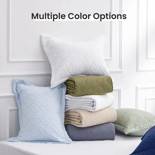 Vista 208 de Edredón de cama tamaño queen Love's cabin, color azul, para cama de verano, de microfibra ligera, estilo moderno, para todas las estaciones, 3
