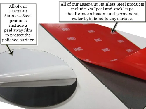 Vista 5 de QAA Es compatible con Chevrolet Cruze 2017-2019 8 piezas de poste de pilar de acero inoxidable, incluye dos piezas de pilar trasero PP57802