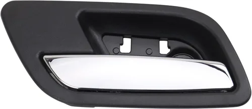 Vista 140 de TRQ Manija de puerta interior delantera izquierda cromada para el lado del conductor compatible con Chrysler 200 2011-2016