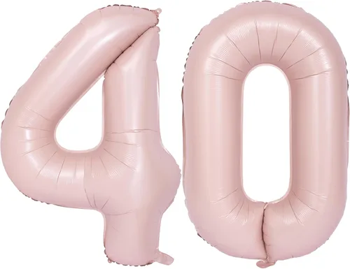 Vista 136 de Globos de 40 pulgadas con números de caramelo, papel de aluminio de helio, globos de látex de Mylar para fiesta de cumpleaños, decoración digital 0