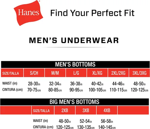 Vista 6 de Hanes Paquete de calzoncillos tipo bóxer para hombre, de algodón ComfortSoft para hombre, absorbe la humedad, transpirable, paquete múltiple