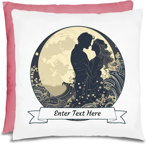 Vista 20 de Almohada personalizada de San Valentín, almohada personalizada, regalos de San Valentín, regalos para mujeres, regalos para ella, regalos Negro