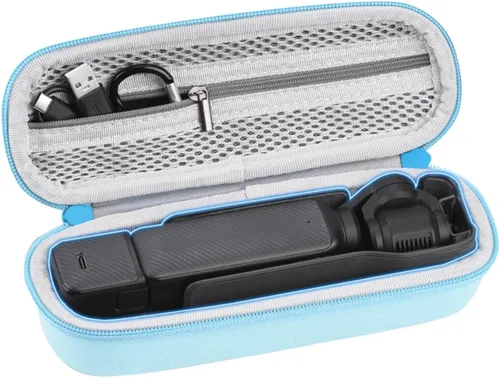 Vista 8 de DJI Osmo Pocket 3 Case, funda portátil para Osmo Pocket 3, asa roscada y cubierta, bolsa protectora compacta de almacenamiento para DJI Pocket 3