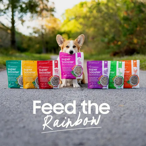 Vista 9 de smallbatch Golosinas liofilizadas para perros, aderezo de superalimento bocados de carne para perros y gatos, probióticos, ingredientes orgánicos