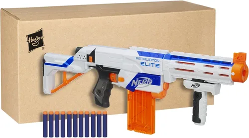 Vista 3 de Nerf, Pistola de juguete lanza dardos Retaliator de N-Strike Elite, Base, Multi