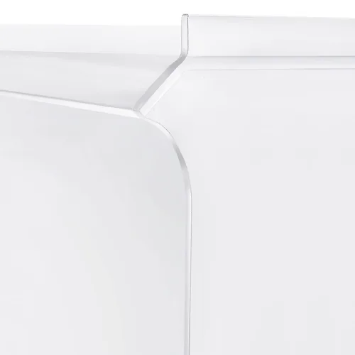 Vista 5 de Cubierta antipolvo de acrílico para equipos de laboratorio o uso de oficina, 22 x 22 x 22 pulgadas, extra grande