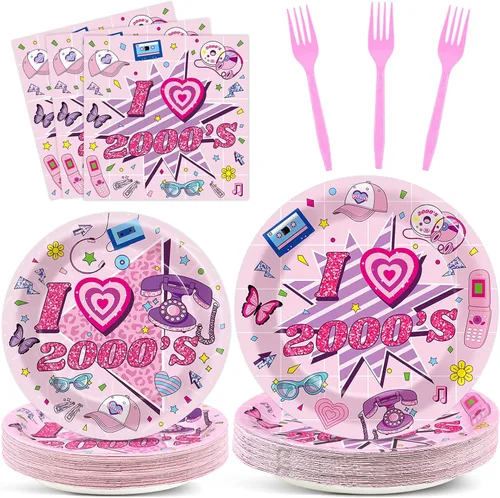 Vista 22 de 100 piezas de platos y servilletas para fiesta de construcción con temática de camiones de construcción, suministros de decoración para fiesta