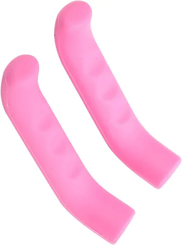 Vista 7 de Cubierta de palanca de freno de bicicleta, protector de palanca de freno de bicicleta, accesorio de agarre de bicicleta (rosa oscuro)