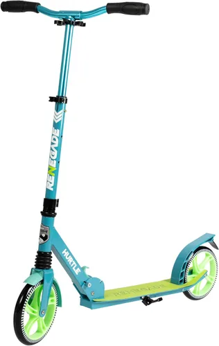 Vista 16 de Hurtle Renegade Kick Scooter for Kids, Teenagers & Adults - 2-Wheel Folding Scooter with Adjustable T-Bar Handlebar - Alloy Anti-Slip Deck