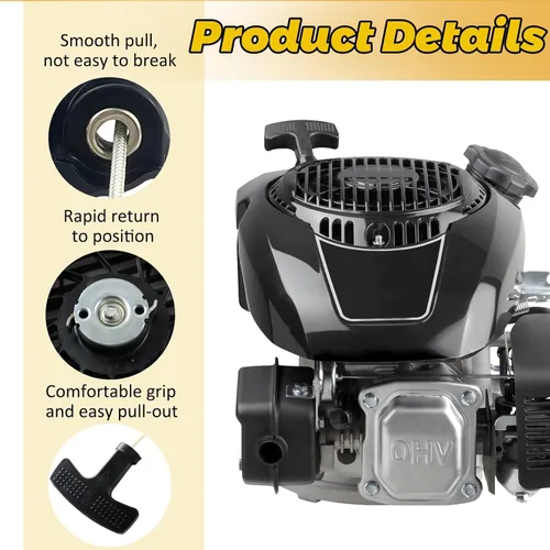 Vista 5 de WOTIAN Arranque de retroceso compatible con Kohler XT675 XT650 XT775 XT800 6.5 7.75 8.0 HP 149cc 173cc Motor Cortacésped Toro Arranque de retroceso