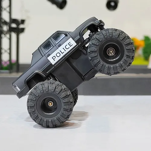 Vista 6 de LDARC 1:58 Escala Mini RC Car RTR 2.4GHz Escritorio Monster Truck Hobby Grade Modelo de Vehículo de Control Remoto Viene con 2 carcasas reemplazables