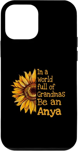 Vista 12 de iPhone 14 In A World Of Grandmas Be An Anya Hungría Abuela húngara Case